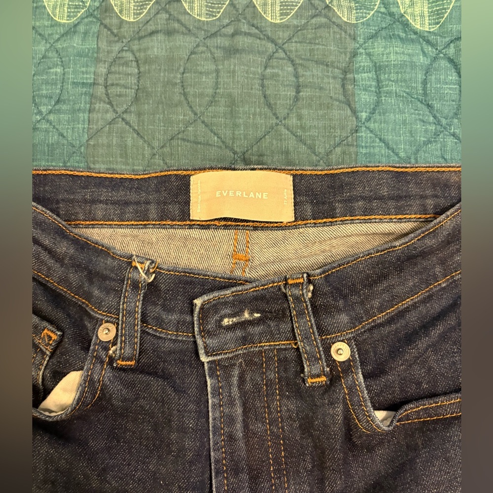 Everlane Indigo Denim Pants